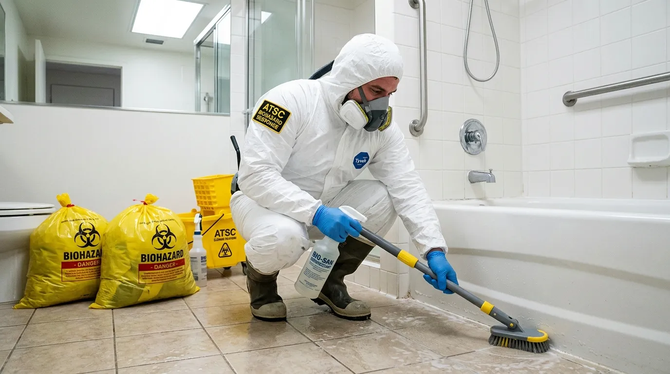 Decontamination equipment deployed for Blood Cleanup in Shadow Hills
